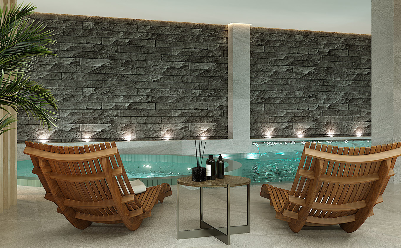 SPA & Relaxation zone with a pool 0