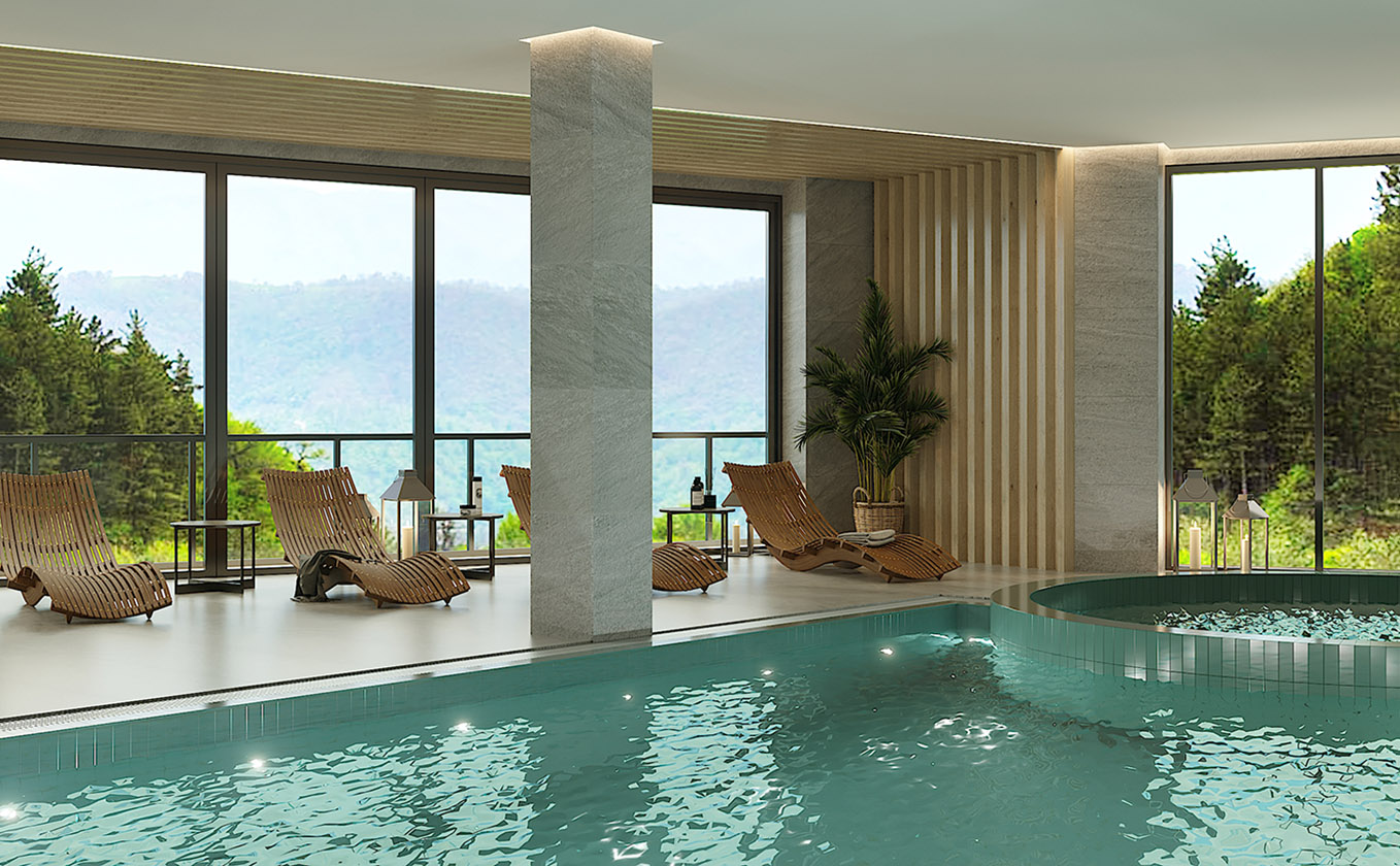 SPA & Relaxation zone with a pool 1